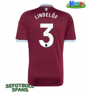 Aston Villa Victor Lindelof #3 Hemmatröja 2026-27 Kortärmad